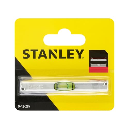 Stanley 0-42-287 Line Level | Lightweight Durable Metal Body, Includes Hooks for Use on String - color: Multi-colour