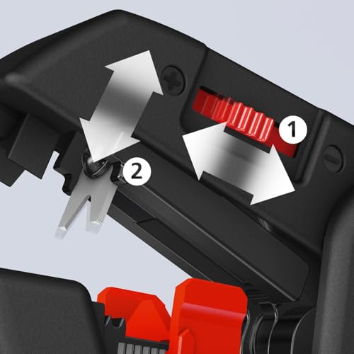 KNIPEX Automatic Wire Stripper 10-24 AWG, 7.25
