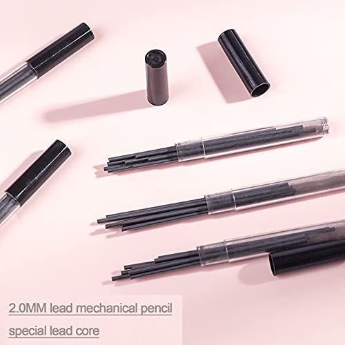 85 pcs Solid Carpenter Pencil Set Includes 5 Construction Pencils Deep Hole Woodwork Marking Pencil with 80 Refills, Mechanical Pencil for Woodworking Architects