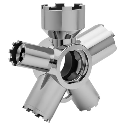 Upgraded Metal 10-in-1 Faucet Aerator Tool - Heavy-Duty Removal Key for M16.5-M28 Sizes, Hidden Thread/Housing Aerators, Home Plumbing Repair Must-Have