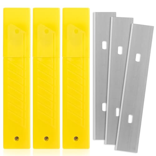 Bates- Replacement Scraper Blades, 4 Inch, 60 Pcs, Scraper Blades, Floor Scrapper Blade, Replacement Razor Blades, Carbon Steel Razor Blades, Paint Scraper Blades, 4 Inch Scraper Blades - size: 60 Pcs