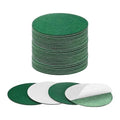 M METERXITY 30-Pack Lamp Base Felt, 4.5 Inch Dia. 2mm Thick Self Adhesive Round Fabric Felt Pads for Lamp/Furniture/DIY, Non-Slip Fiber Backed Patch Circles with Adhesive Backing [Green] - color: Green, size: 4.5" Dia
