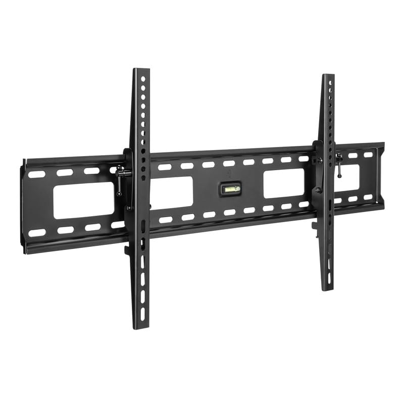 Ultra Slim Tilt TV Wall Mount Bracket for TCL QM751G 98QM751G 98 Inch TV - Low Profile 1.7" from Wall, 12° Tilt Angle, Industrial Grade, Easy Install