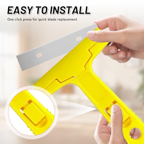 18pcs Grout Removal Tool with Upgraded Handle Removal Tool with Cleaning Brush Effortless Tile Grout Cleaner for Bathroom, Shower, Floor Repair