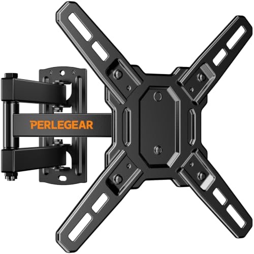 Perlegear Full Motion TV Wall Mount for 13–43 inch TVs up to 44 lbs - size: for 13-43 inch TVs&Monitors
