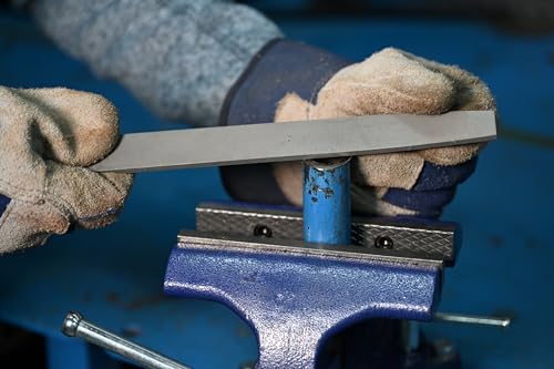 Century Drill & Tool 4054 Mill Bastard Hand File, 12” - size: 12 Inch