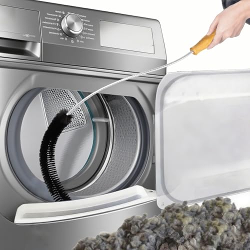 Dryer Lint Brush Vent Cleaner Tool 47.2 Inch Extra Long Flexible for Lint Trap Cleaning Tool Home Dryer Maintenance for DIY Users(1, PCS) - size: 47.2
