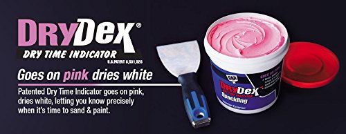 DAP 12346 Drydex 5.5 Oz Raw Building Material, 5.5-Ounce, Pink/White (Pack of 2) - size: 5.5 OZ (Pack of 2)