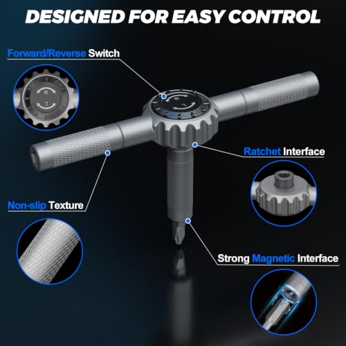STREBITO Magnetic Screwdriver Set, 67-in-1 Ratcheting Screwdriver Set