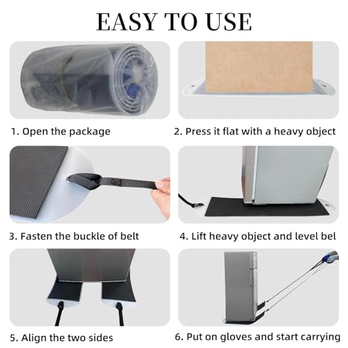Heavy Duty Furniture Sliders, 2-Pack 5ft Long | Sliders for furniture on carpet. Great for heavy furniture moving and refrigerator movers. - size: 6.7IN*60IN