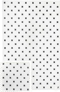 Yay Mats Extra Large Puzzle Play Mat, Brooklyn Cross - color: Brooklyn Cross White