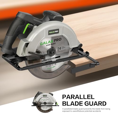 GALAX PRO 11A Circular Saw,Dust Collection,185mm Blade Adjustable Bevel - style: 11A Corded Circular Saw
