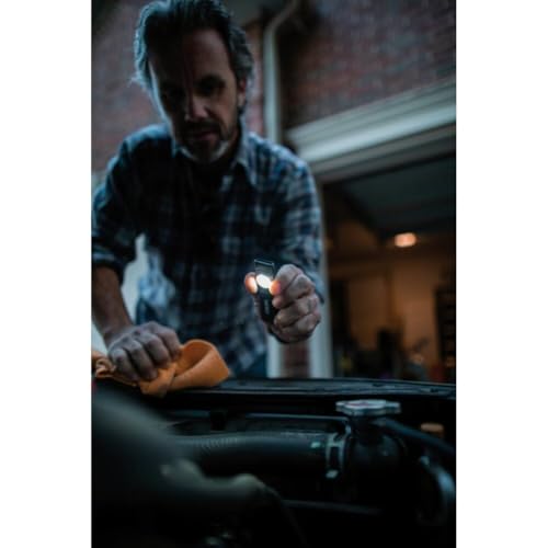 NEBO SLIM Mini Rechargeable Pocket Light | 250 Lumens, 2 Light Modes, Small Flashlight for EDC & Emergencies, Magnetic Base, Lightweight, Water Resistant & Durable, Includes Charging Cable - style: 250 Lumens - Gray