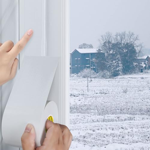 Cloth Duct Window Seal Strip Tape,White,1.89inch x 33FT - color: White, size: 1.89inch x 33FT
