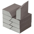 240 Grit Angled Sanding Blocks, Jamiikury Fine Sponge Sand Block Washable and Reusable, Wet & Dry Sandpaper Block for Wood Metal Drywall and Furniture Paint - Pack of 8 - size: 240 Grits