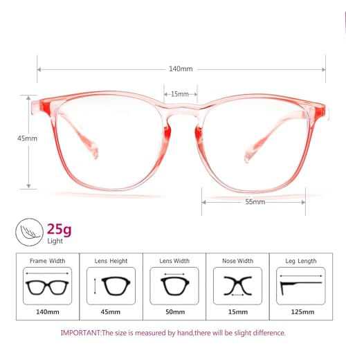 SQIMZAR Safety Glasses Goggles For Women Nurses Protective Eyewear,Anti Fog Safety Goggles - color: Clear Purple+clear Pink
