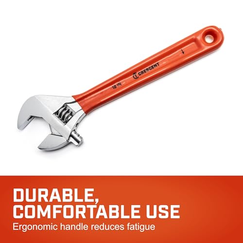 Crescent 12" Adjustable Cushion Grip Wrench | AC212CVS - size: 12 inch