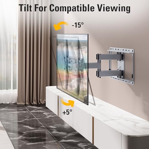 Mounting Dream Full Motion TV Wall Mount for 32-65 Inch TVs up to 132lbs - size: 32"-65" TV