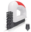 Lumkew Grout Cleaning Brush for Cleaner Tile Floors, Red, 1Pcs - color: Red