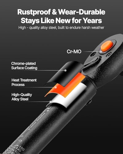 VEVOR 50Pcs Torque Wrench Set, 1/4 Inch Drive, 20-240IN.LB(2.3-27.1Nm), 72-Tooth Inch Pound Click Torque Wrench with Bit Sockets, Adapters, for MTB, E-Bike, Motorcycle - size: 1/4" 50 PCS