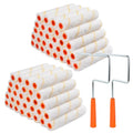 Microfiber Paint Roller Covers, 6 Inch, 3/8 Inch Nap, 60 Pack - size: 60 pcs 6" Microfiber Roller Cover