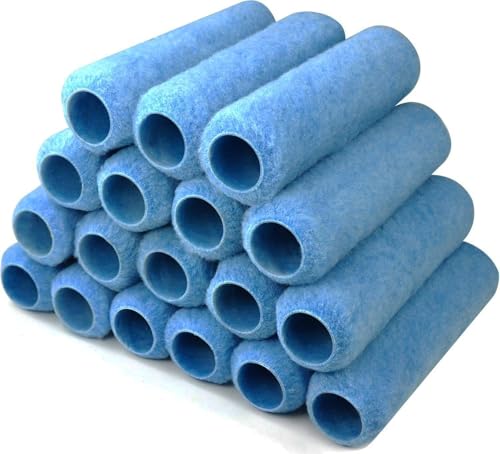 Great Andrew 18 Pack Paint Roller Covers 9 Inch 3/8" Nap - size: 18 PCS, 9-In