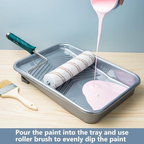 Mister Rui Paint Tray with Liners 9 Inch 11 Pieces Tray Set