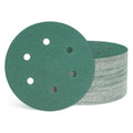 50Pcs Sanding Disc 6Inch 150Grit 6 Hole Sandpapers Green - color: Green, size: 6 Inch(150 Grit)