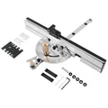 Precision Miter Gauge for Maximum Stock Support and Repetitive Cut Flip Stop - color: Miter Gauge - Sliver