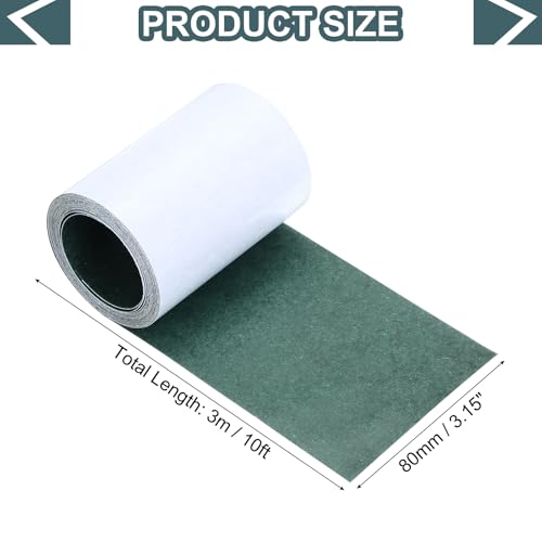 MECCANIXITY Electrical Insulating Adhesive Paper 80mm, 10ft Battery Insulator Gasket Paper Sheet for 18650 21700 26650 Battery Pack - size: 80mm