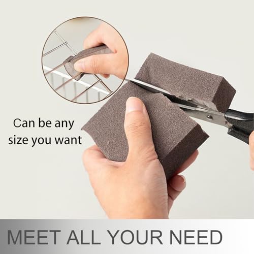 12Pcs Sanding Sponge 180 Grit Fine Sanding Blocks for Drywall Metal Wood Washable and Reusable - size: 12PCS-180 Grit