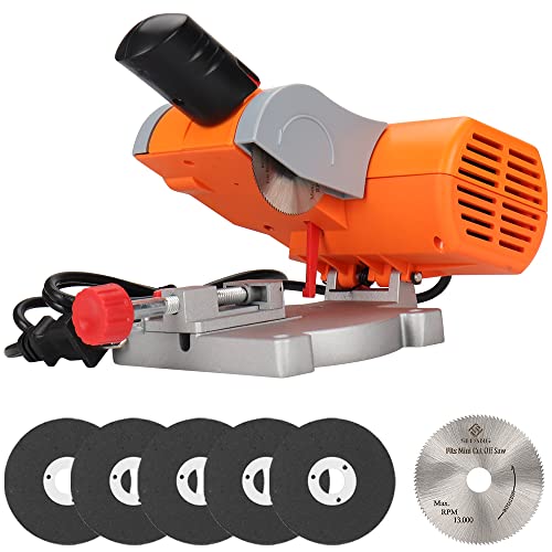 SI FANG Mini Miter Cut-Off Chop Saw Arrow Cutter Miniature Compound-Cutting