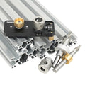 TOOLCOOL Aluminum Profile Drill Guide Access Hole Drill Jig With M6 And M8 Step Drill Bits For 20 30 40 Series European Standard Aluminum Extrusion Profile - New Upgrade