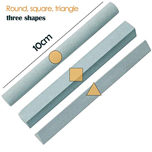 Whetstone Wood Carving Knife kit-Knife Sharpener Whetstone Set/Chisel Sharpening Stone Kit for Wood Carving Tool,Pack of 3