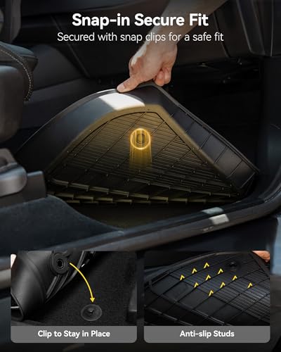 3W Floor Mats & Seat Back Mat & Cargo Liner Fit for Honda Pilot 2023-2026