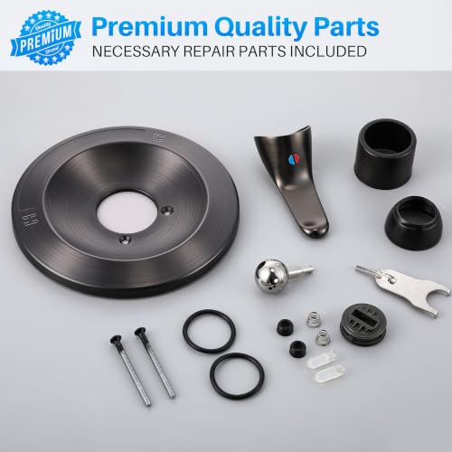 Shower Trim Kit Compatible with Delta RP54870, Lever, Oil Rubbed Bronze - color: Oil Rubbed Bronze