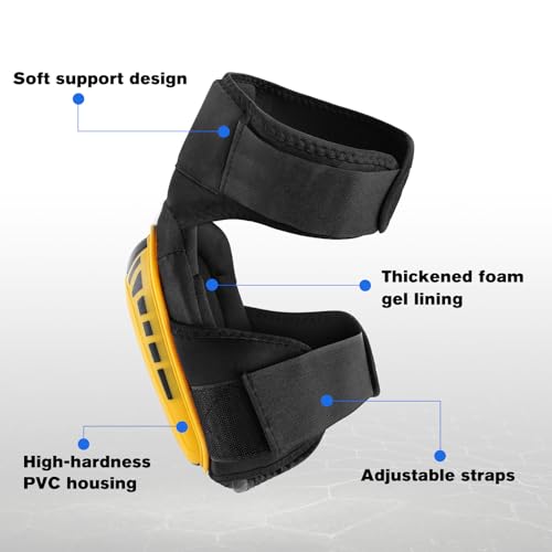 RO6G Knee Pads for Work, Construction Knee Pads for Men