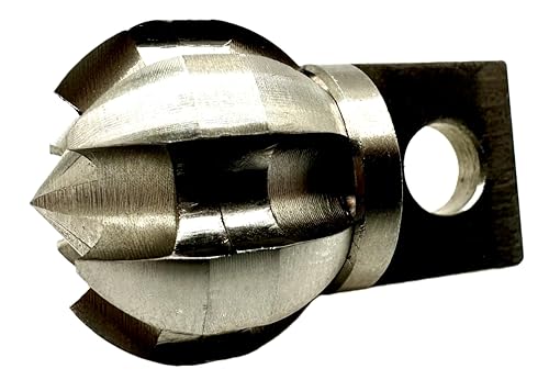 Flow Fixer Drain Cleaner Cutter Head 1", Ball, Slotted, for 1-1/4"-2" Pipes - style: 1" (for 1-1/4" Pipes) Drain Cleaner Cutter Head