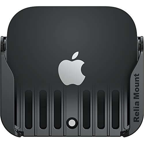 ReliaMount Premium Mount for Apple TV - Compatible with Every Apple TV - color: Black Apple TV Mount