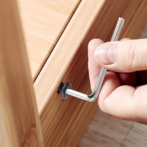 (10 Pack) 5/16-18 x 3" Flat Head Hex Socket Cap Screws Bolts, Black Oxide 304 Stainless Steel 18-8, Hex Drive Countersunk Furniture Connector with Spanner, Fully Threaded - size: 5/16-18 x 3"
