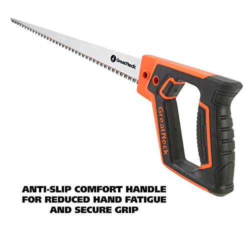 GreatNeck 12" Compass Saw - Precision Saw for Wood & Plastic, Drywall Cutting
