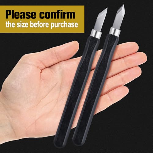 12 Pcs Wood Carving Tools Set SK2 Steel Small Wood Chisel, Multipurpose Hand Carving Knife Tool Kit with Storage Box, Sculpting Knife Kit for DIY Sculpture Carpenter Experts and Beginners