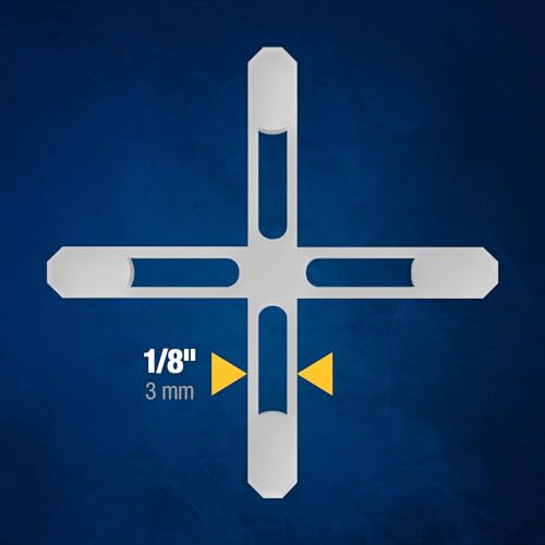 QEP 1/8" Hard Tile Spacers for Traditional or Leave-in Installation (300 Pack)