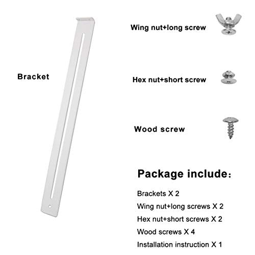 FRMSAET Drawer Repair Kit -Reinforce Drawers Furniture Hardware -1 Pack - size: 1 Pack