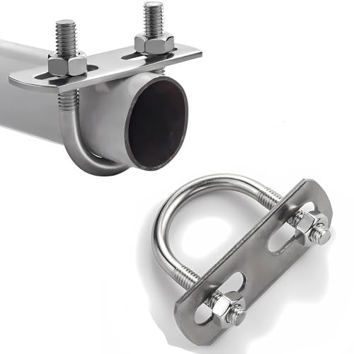 4 pcs 304 Stainless Steel Adjustable Mending Plates, 90mm(3 5/9inch) Flat Straight Slotted Repair Brackets for Pipe, Furniture & Structural Repair - size: 90mm(3 5/9inch)