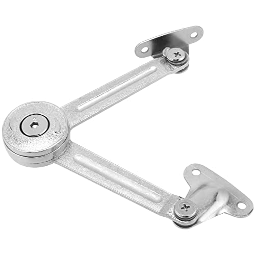 KEILEOHO Set of 4 Soft Close Lid Stay Hinges, Folding Lid