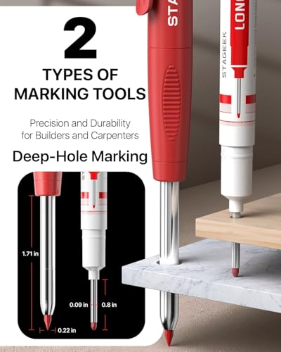 STAGEEK 22-in-1 Carpenter Pencil Set