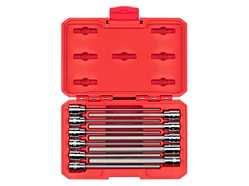 TEKTON Hex Bit Socket Set, 11-Piece | SHB91314 - color: Long, size: 11-Piece (1/8-3/8 in.), style: Case