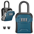 Puroma Key Lock Box for House Keys Combination Lockbox, 1 Peacock Blue - color: Peacock Blue