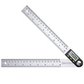 Neoteck 8 inch/200mm Digital Angle Finder Ruler, Stainless Steel Protractor - size: 8 inch